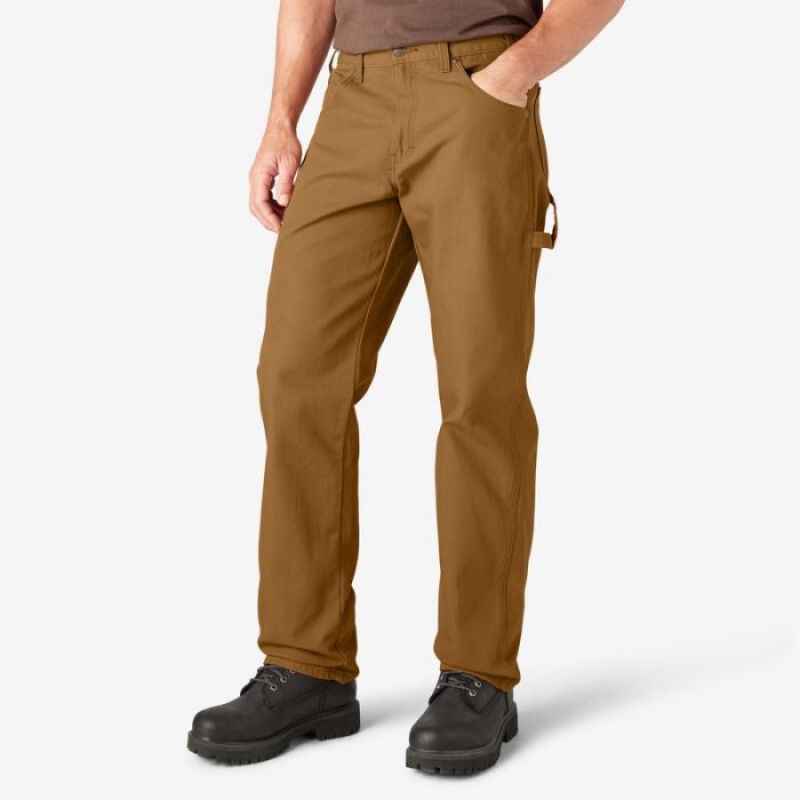 Dickies Relaxed Fit Heavyweight Duck Carpenter Pants Maro | VQIE1036