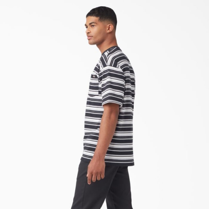 Dickies Relaxed Fit In Dungi Pocket T-Shirt Negrii | GLUD1261