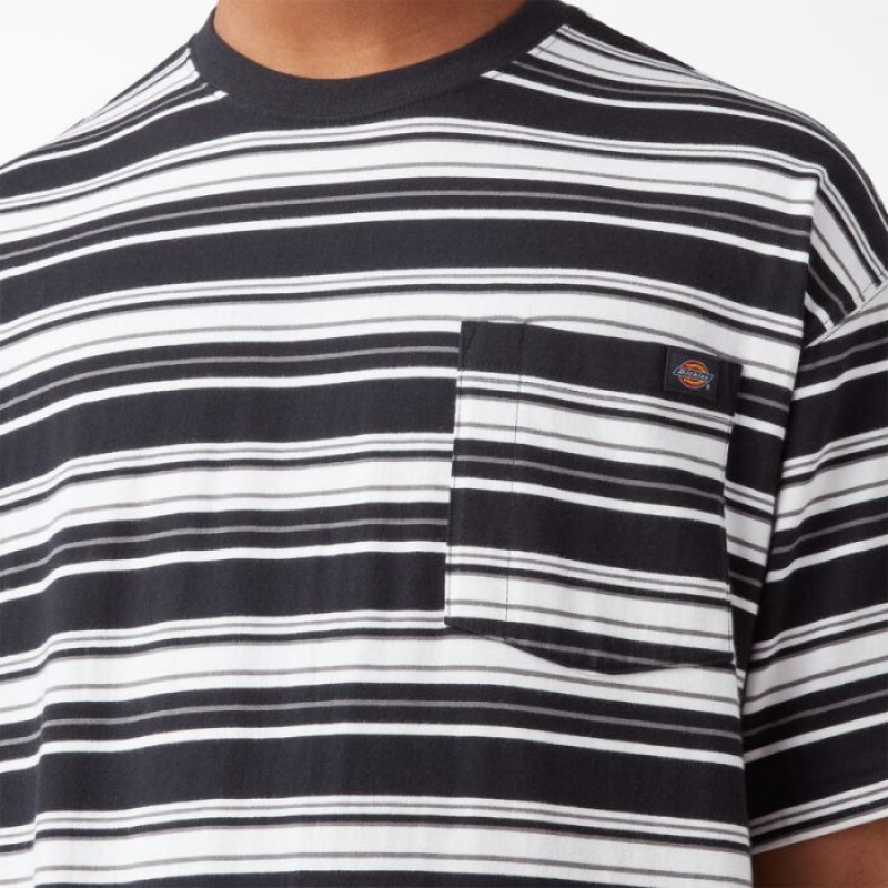 Dickies Relaxed Fit In Dungi Pocket T-Shirt Negrii | GLUD1261