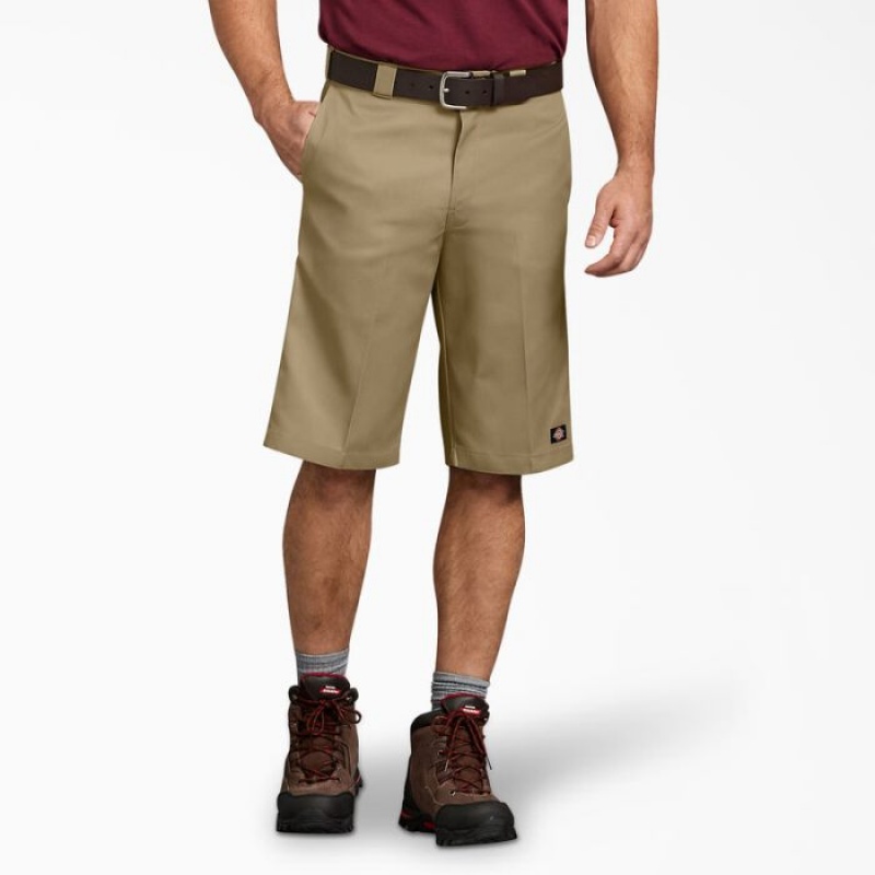 Dickies Relaxed Fit Multi-Use Pocket Lucru Shorts, 13\