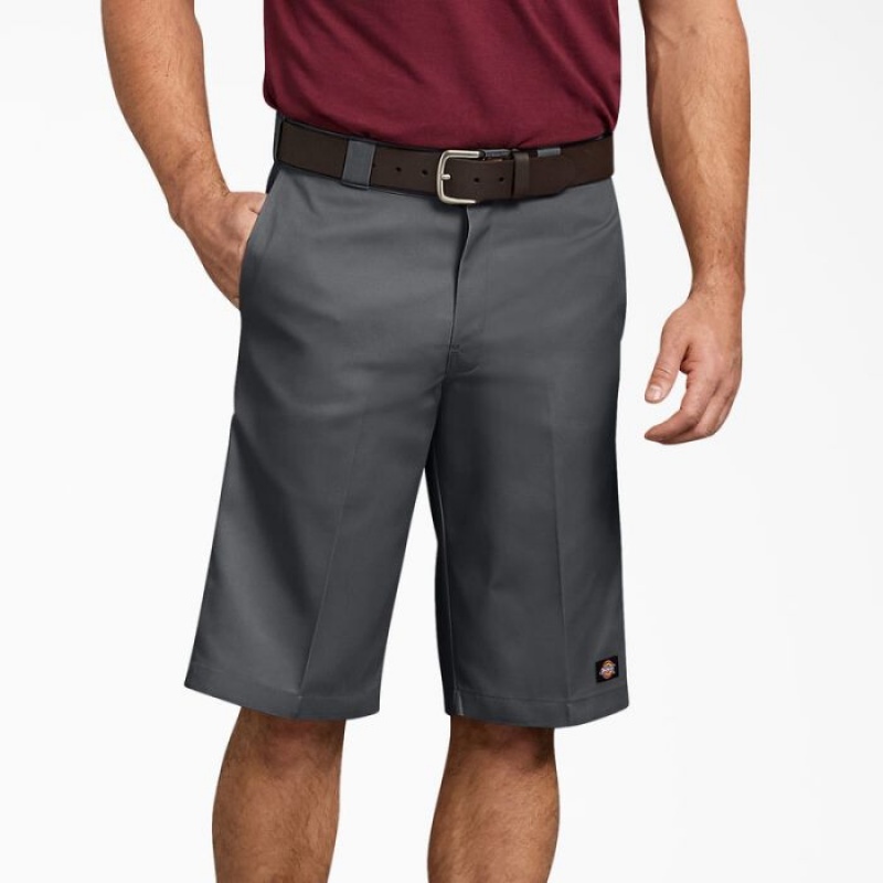 Dickies Relaxed Fit Multi-Use Pocket Lucru Shorts, 13\