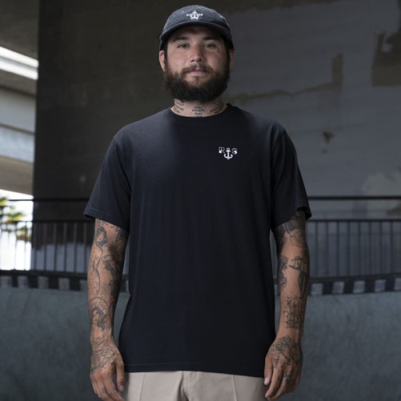 Dickies Ronnie Sandoval Americana Grafice T-Shirt Negrii | EJHQ0711