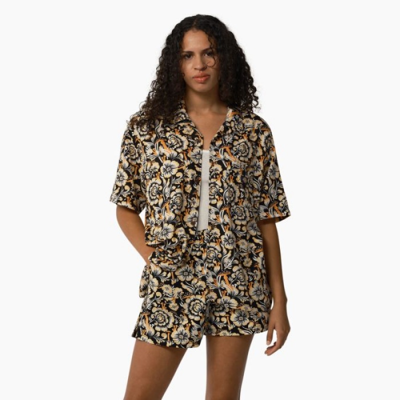 Dickies Roseburg Scurte Sleeve Shirt Maro | ZGMI6869