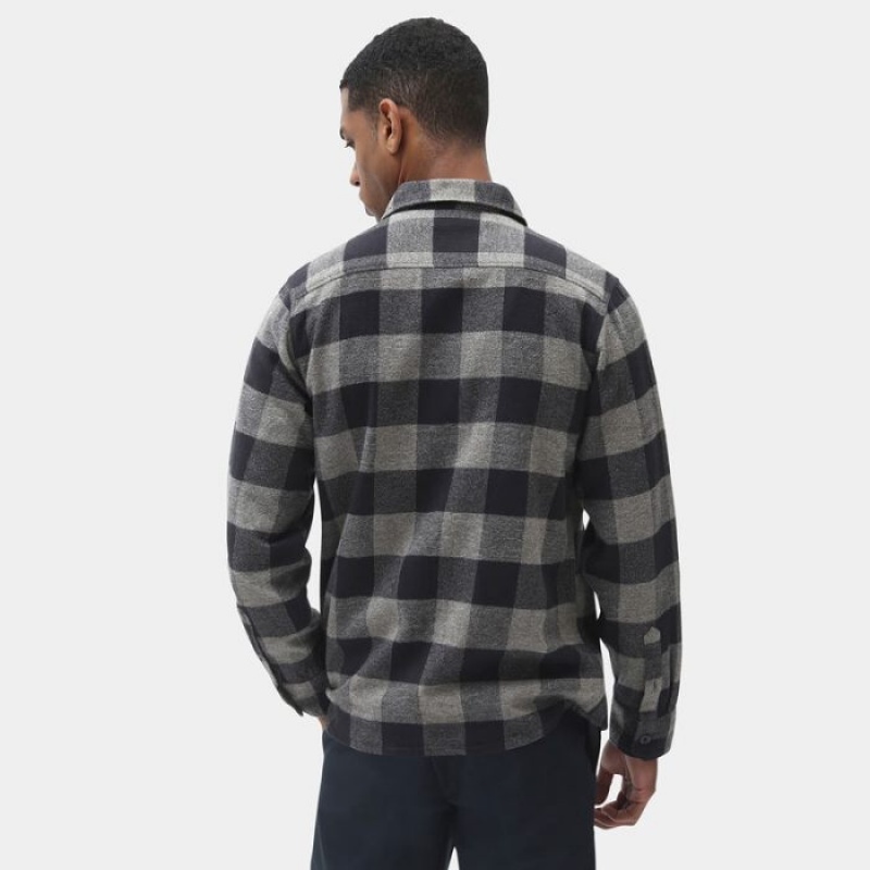 Dickies Sacramento Shirt Gri | XPUU7913