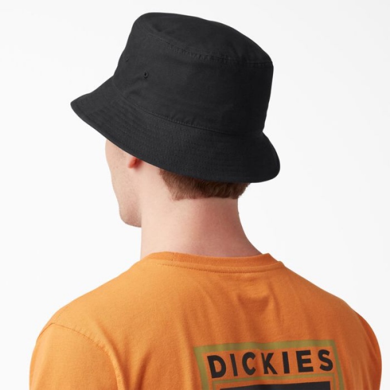 Dickies Script Logo Panza Bucket Hat Negrii | LIMZ3800