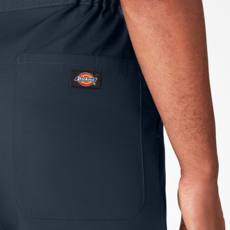 Dickies Scurte Sleeve Coveralls Bleumarin | FQFO2384
