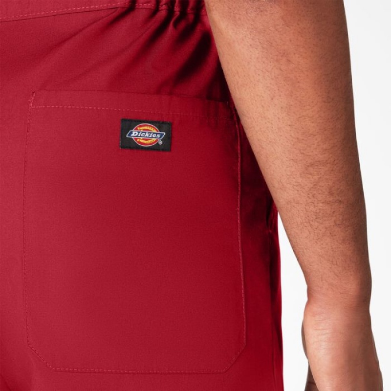 Dickies Scurte Sleeve Coveralls Rosii | SQDM1386