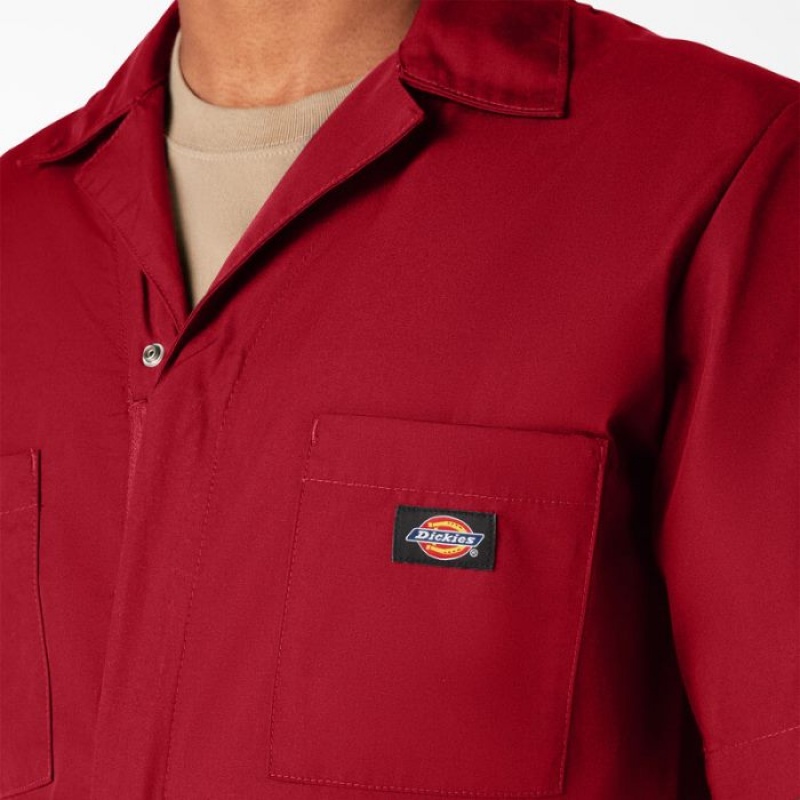 Dickies Scurte Sleeve Coveralls Short | PIVW5896