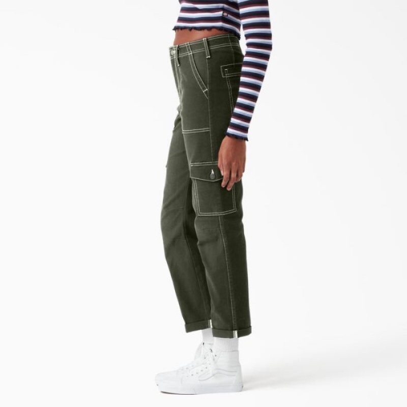 Dickies Slab Fit Cuffed Cargo Pants Regular | UJUL0042