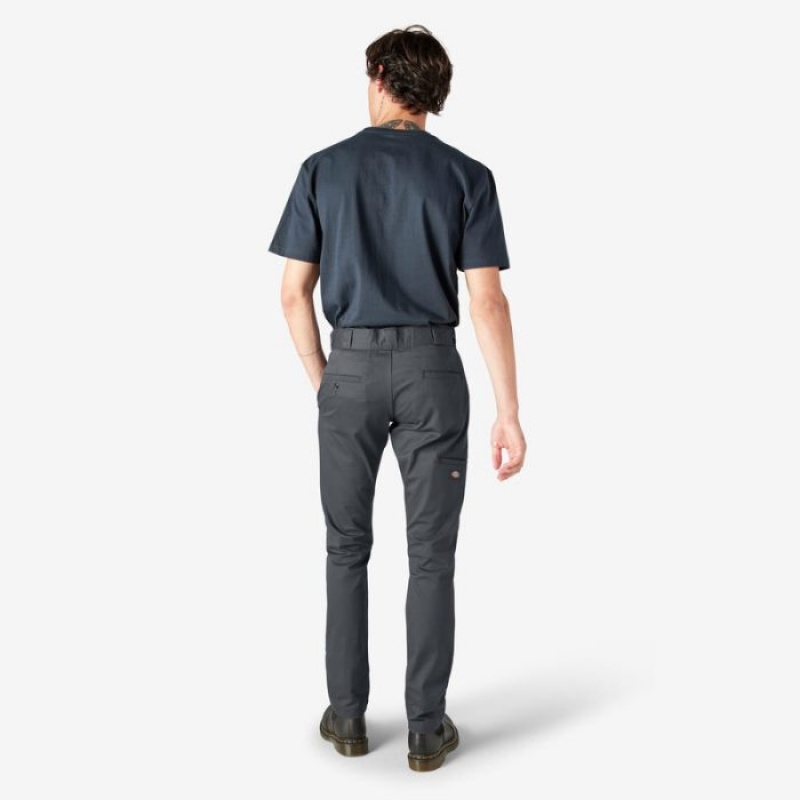 Dickies Slab Fit Double Knee Lucru Pants Gri | JBEN9483