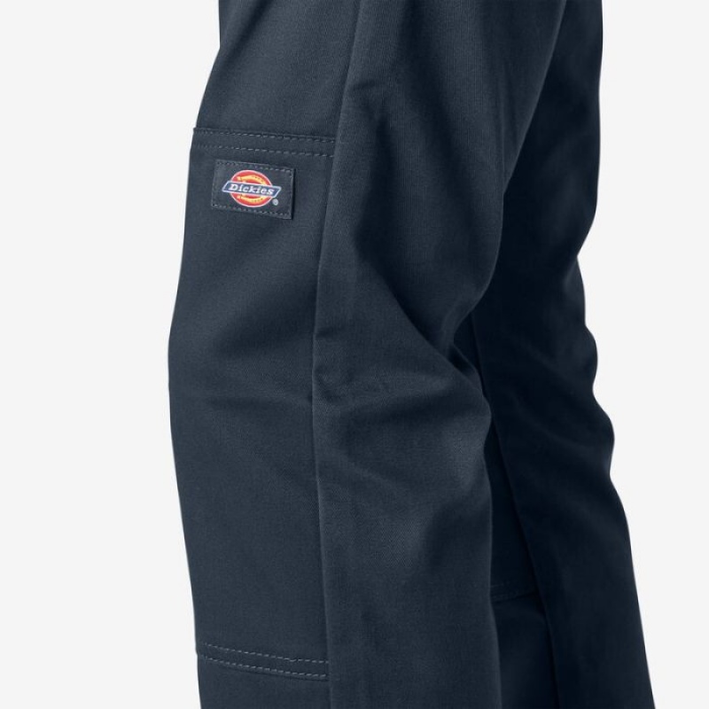 Dickies Slab Fit Double Knee Lucru Pants Bleumarin | PENA7364