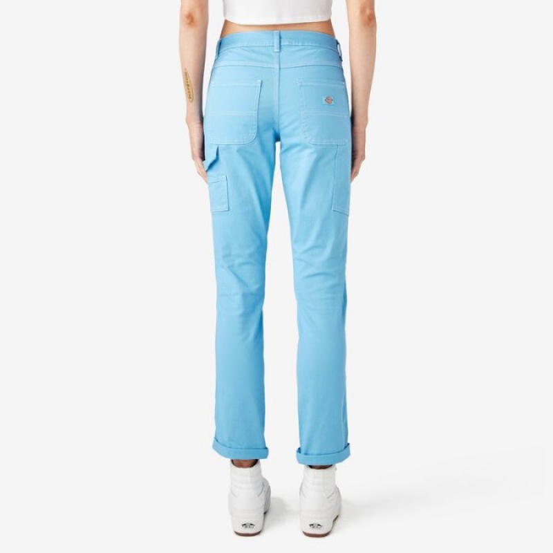 Dickies Slim Drept Fit Roll Hem Carpenter Pants Regular | BGJR1129