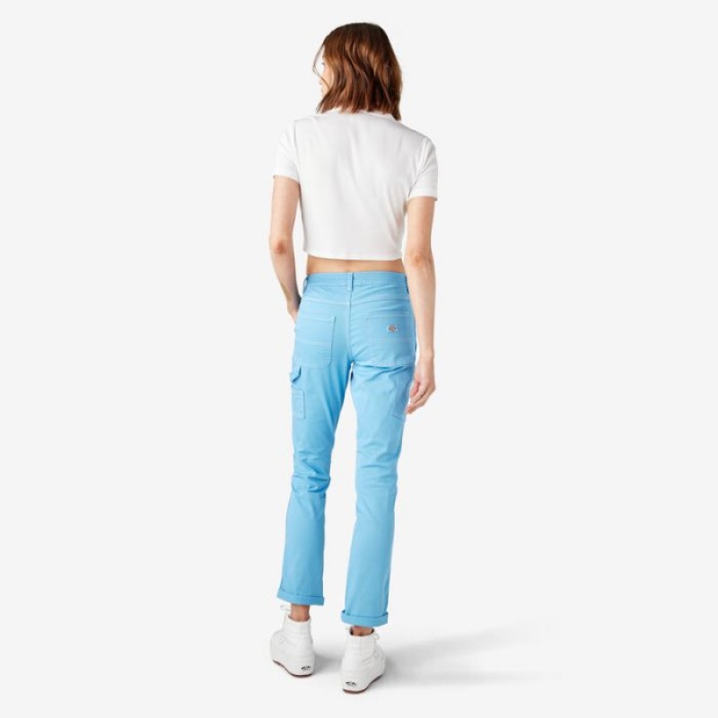 Dickies Slim Drept Fit Roll Hem Carpenter Pants Regular | BGJR1129