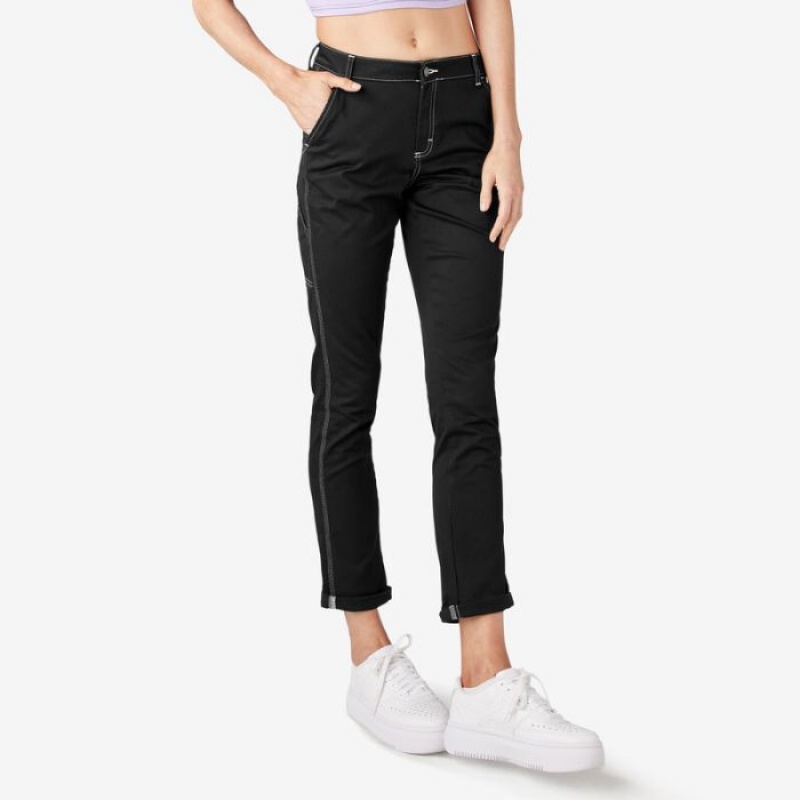 Dickies Slim Drept Fit Roll Hem Carpenter Pants Regular | QENF1133