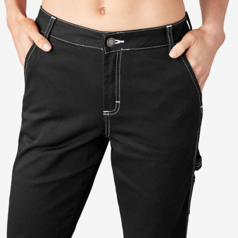 Dickies Slim Drept Fit Roll Hem Carpenter Pants Regular | QENF1133