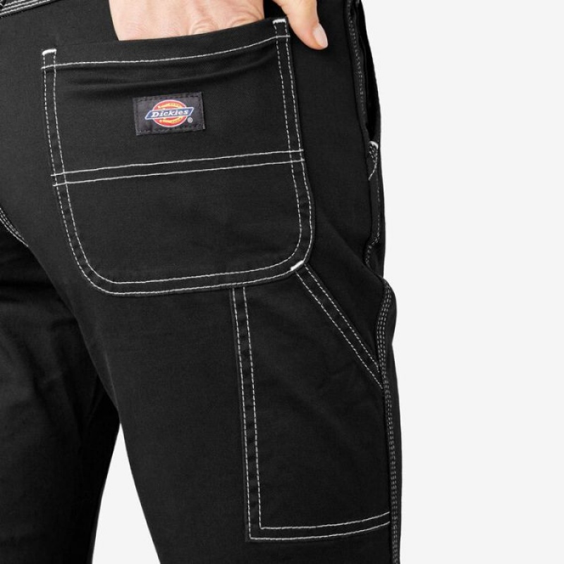 Dickies Slim Drept Fit Roll Hem Carpenter Pants Regular | QENF1133