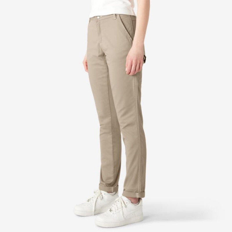 Dickies Slim Drept Fit Roll Hem Carpenter Pants Regular | JCPB0532