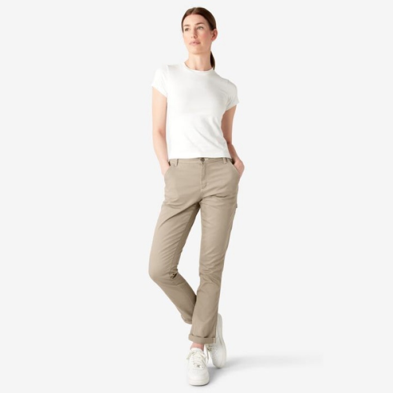 Dickies Slim Drept Fit Roll Hem Carpenter Pants Regular | JCPB0532