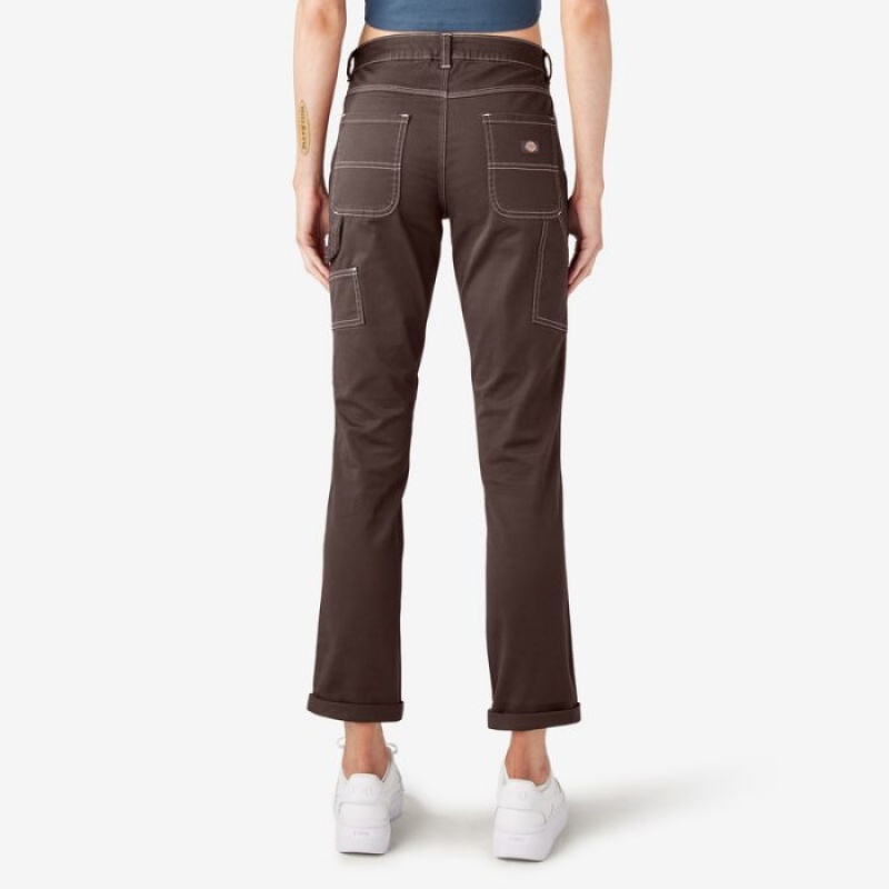 Dickies Slim Drept Fit Roll Hem Carpenter Pants Regular | GVKN2000