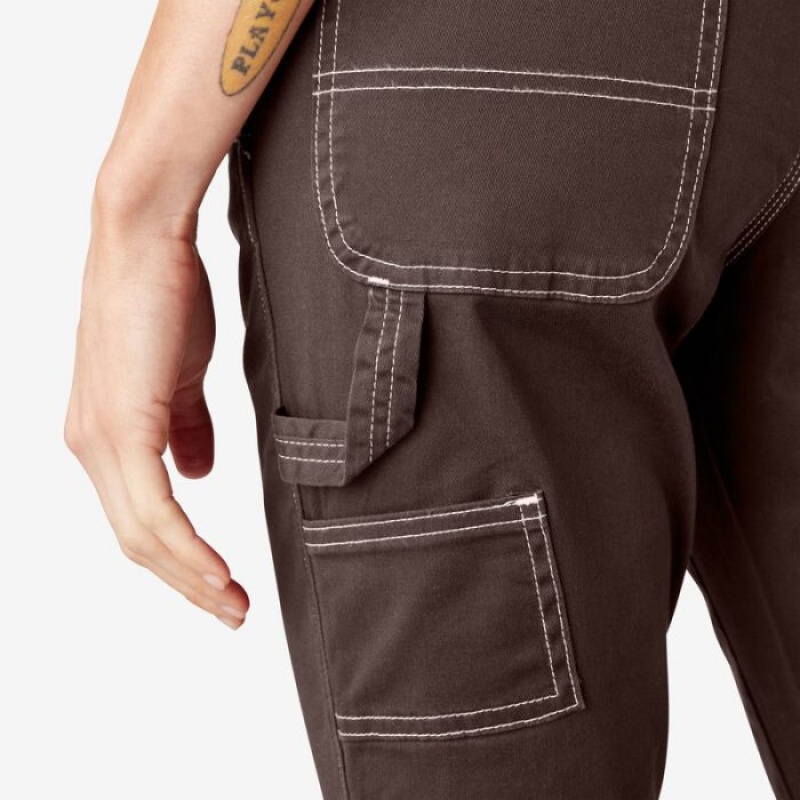 Dickies Slim Drept Fit Roll Hem Carpenter Pants Regular | GVKN2000
