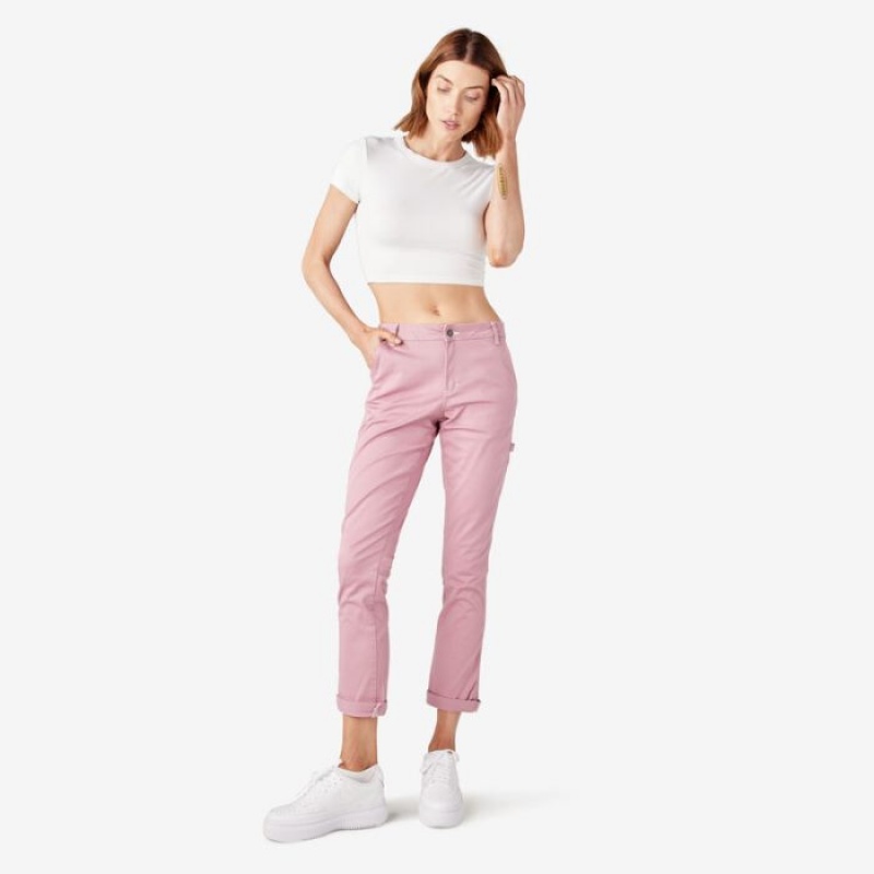 Dickies Slim Drept Fit Roll Hem Carpenter Pants Regular | FECM2710