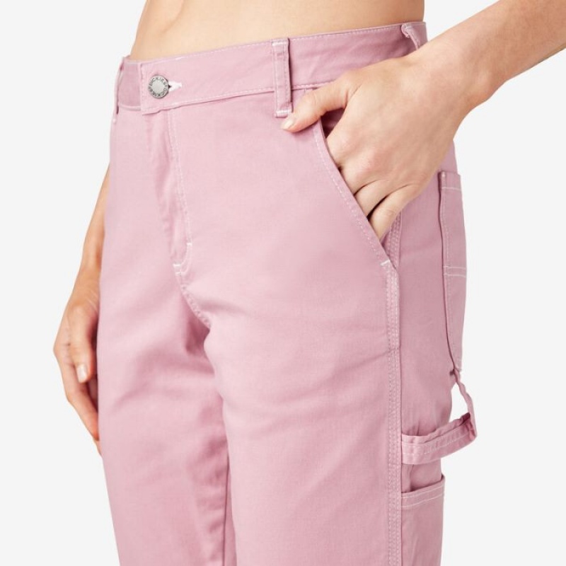 Dickies Slim Drept Fit Roll Hem Carpenter Pants Regular | FECM2710
