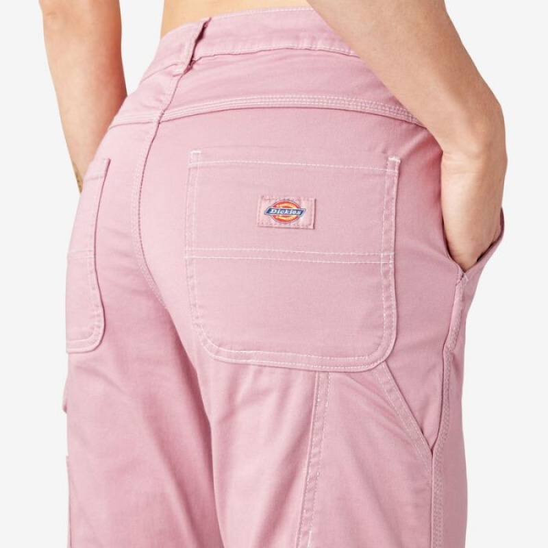Dickies Slim Drept Fit Roll Hem Carpenter Pants Regular | FECM2710