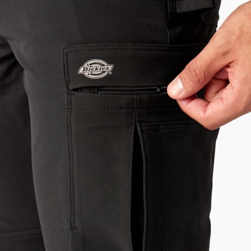 Dickies Slim Fit Holster Double Knee Lucru Pants Negrii | QDMT1389