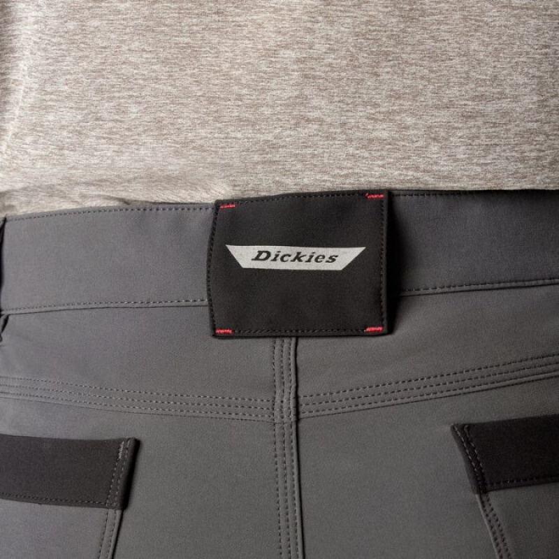 Dickies Slim Fit Holster Double Knee Lucru Pants Gri Negrii | TGBQ8554
