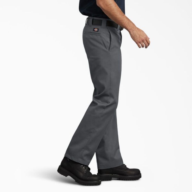 Dickies Slim Fit Lucru Pants Gri | CDLA4979