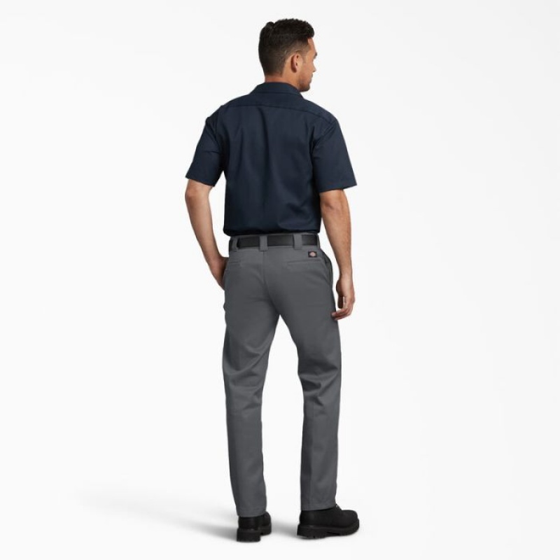 Dickies Slim Fit Lucru Pants Gri | CDLA4979