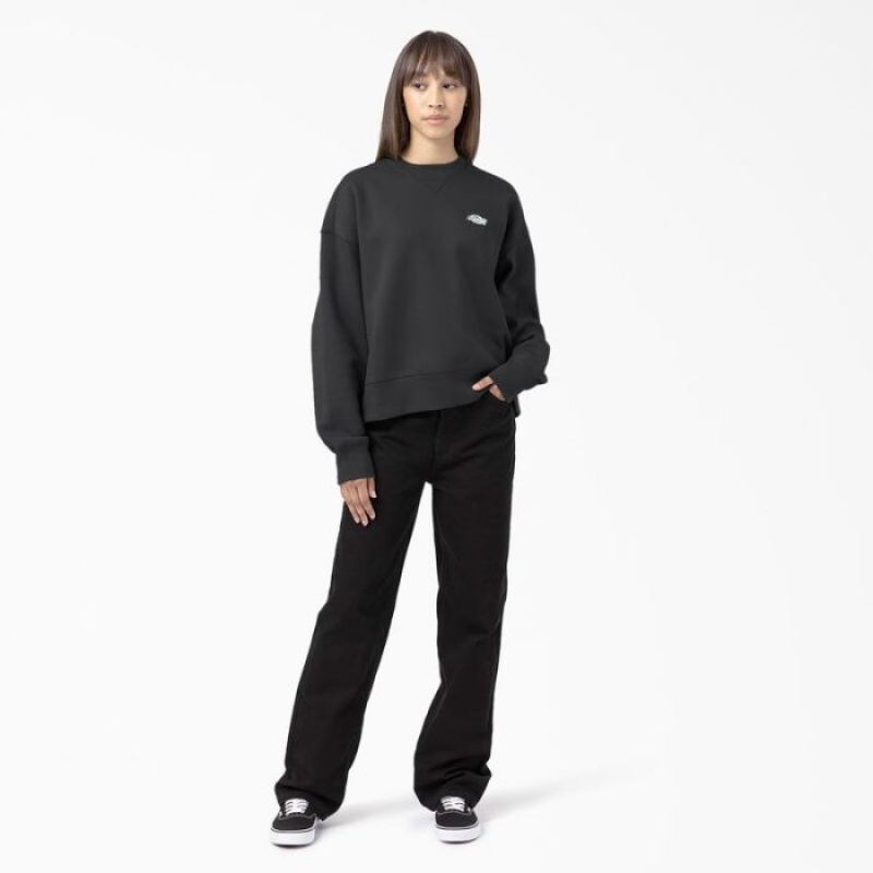 Dickies Summerdale Sweatshirt Negrii | MMZH5862