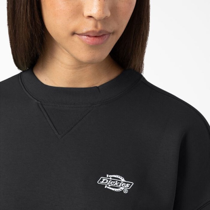 Dickies Summerdale Sweatshirt Negrii | MMZH5862
