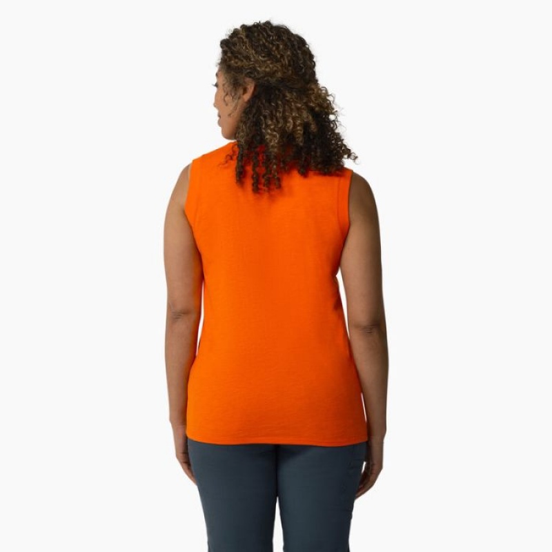 Dickies Tank Top Rosii Inchis | HXYP3348