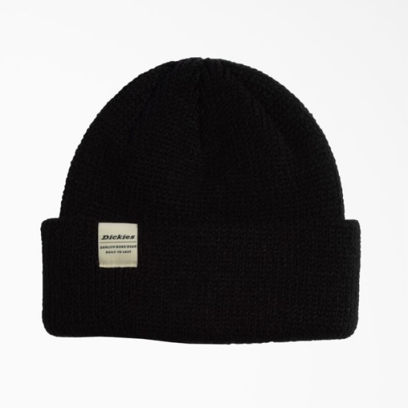 Dickies Thick Knit Beanie Negrii | VZNC8608