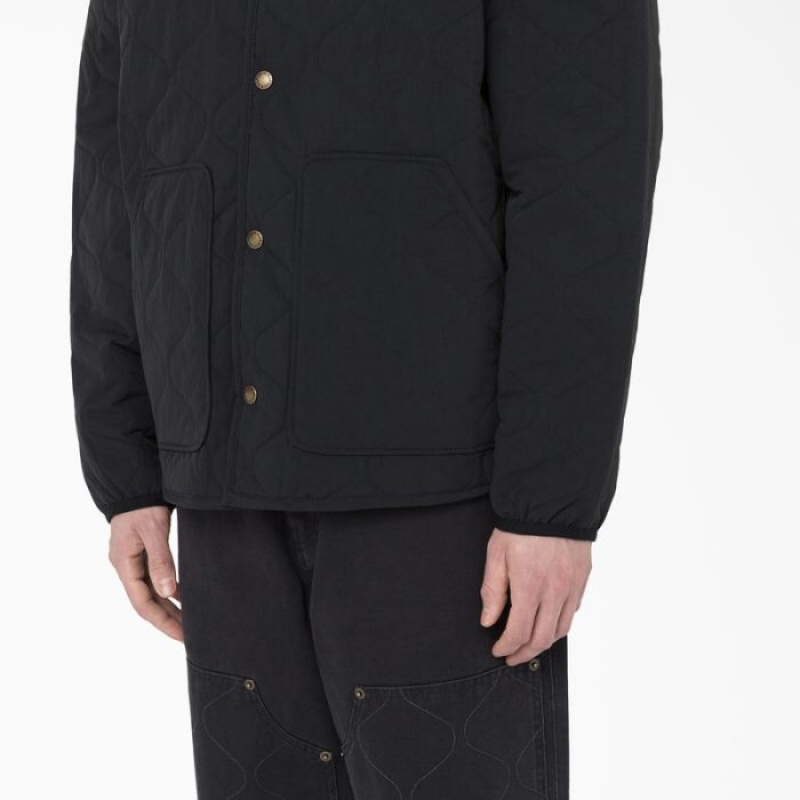 Dickies Thorsby Liner Jacket Negrii | RZLL1838