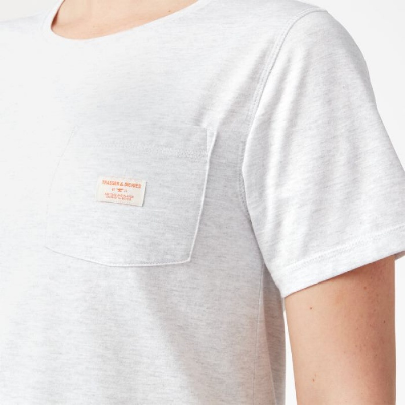 Dickies Traeger x Dickies Pocket T-Shirt Gri | QDIV8339