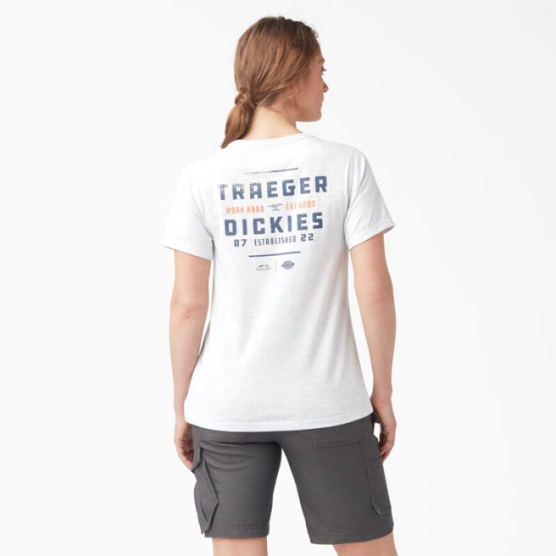 Dickies Traeger x Dickies Pocket T-Shirt Gri | QDIV8339