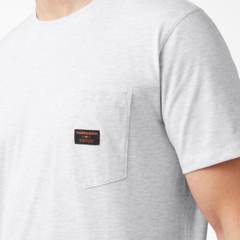 Dickies Traeger x Dickies Pocket T-Shirt Gri | DXZW1758