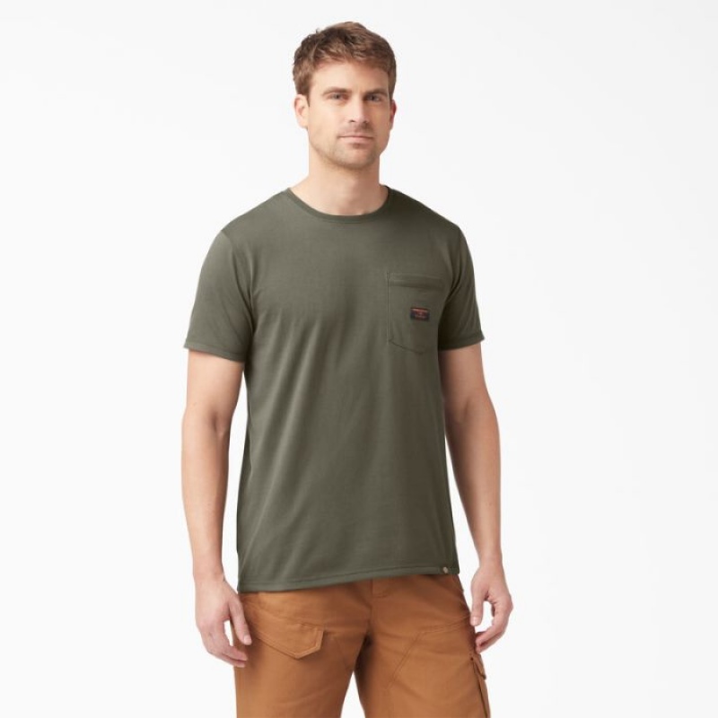 Dickies Traeger x Dickies Pocket T-Shirt Verzi | HIQC5910