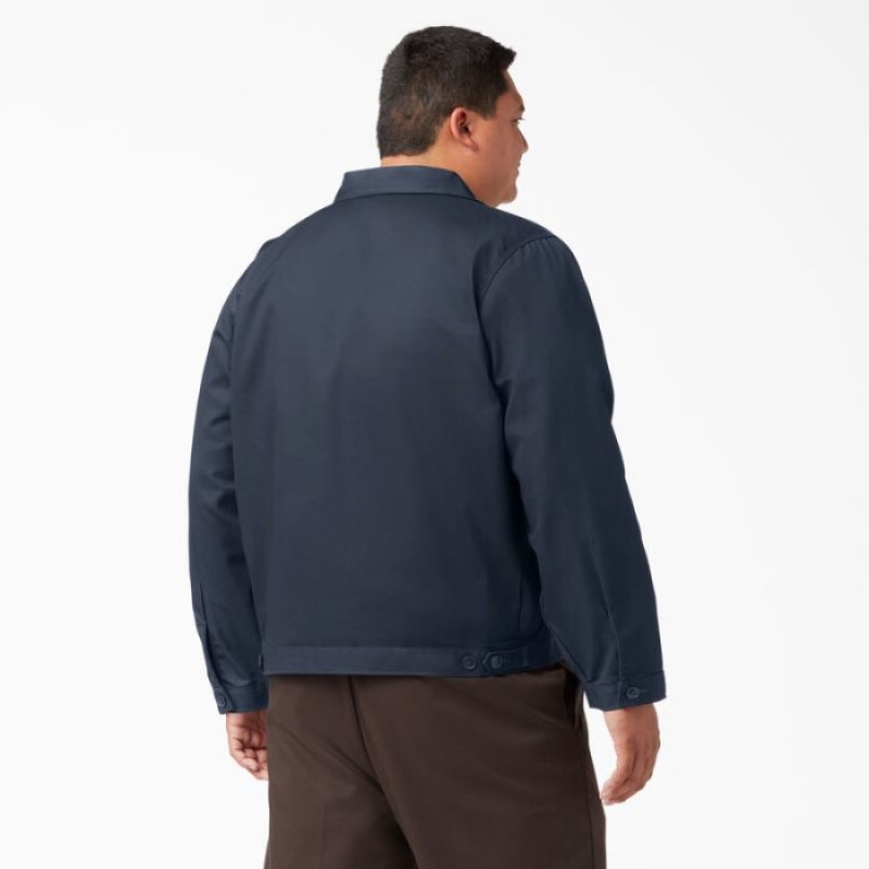 Dickies Unlined Eisenhower Jacket Bleumarin | WEJK3959