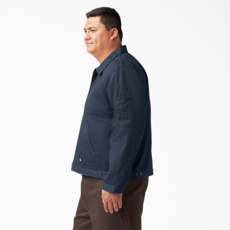 Dickies Unlined Eisenhower Jacket Bleumarin | WEJK3959