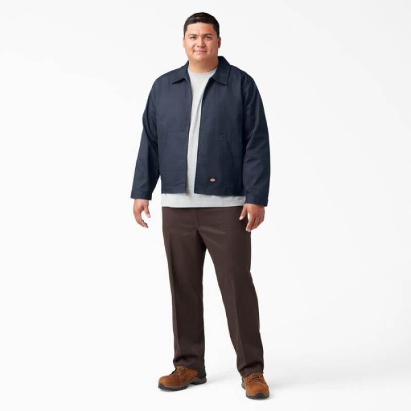 Dickies Unlined Eisenhower Jacket Bleumarin | WEJK3959