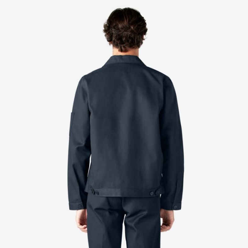 Dickies Unlined Eisenhower Jacket Bleumarin | WEJK3959