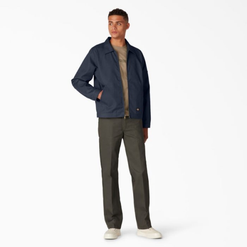 Dickies Unlined Eisenhower Jacket Bleumarin | WEJK3959