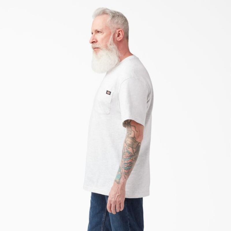 Dickies Usori Scurte Sleeve Pocket T-Shirt Gri | MHBS0181