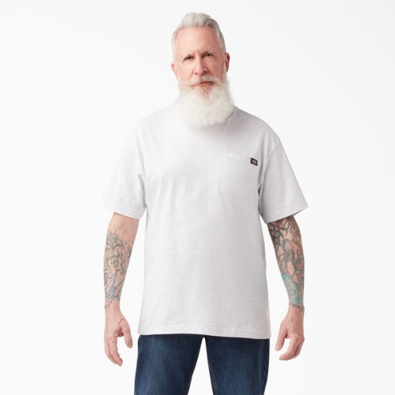 Dickies Usori Scurte Sleeve Pocket T-Shirt Gri | MHBS0181