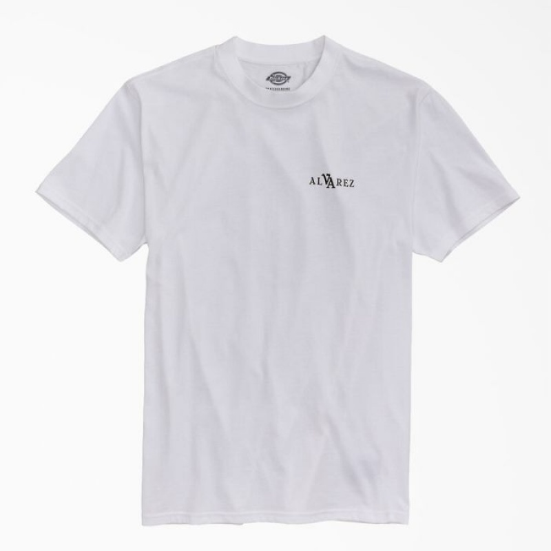 Dickies Vincent Alvarez Grafice T-Shirt Albi | CNXF0130
