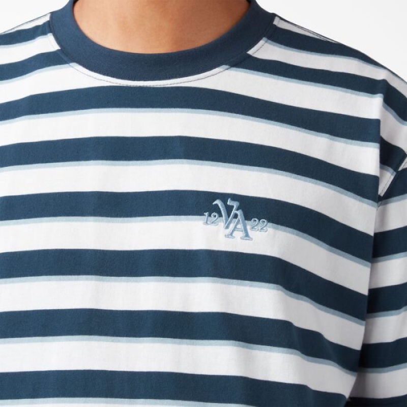 Dickies Vincent Alvarez In Dungi T-Shirt Albastri | PNHE2545