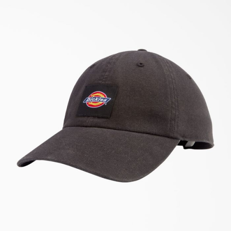 Dickies Washed Panza Cap Negrii | XMMY5170